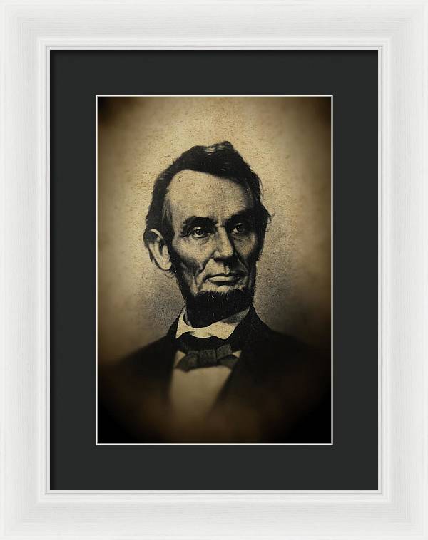 Abraham Lincoln - Framed Print