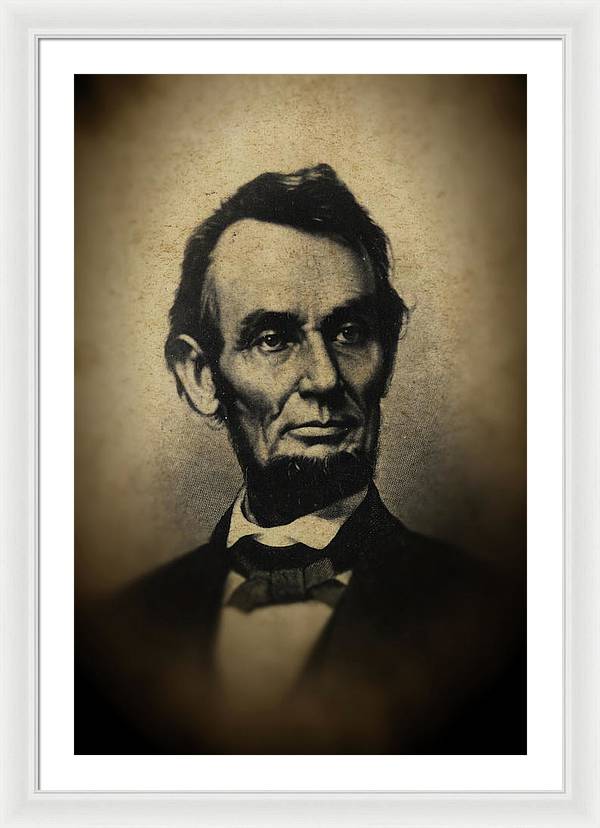 Abraham Lincoln - Framed Print