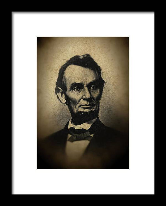 Abraham Lincoln - Framed Print