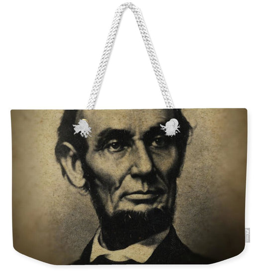 Abraham Lincoln - Weekender Tote Bag