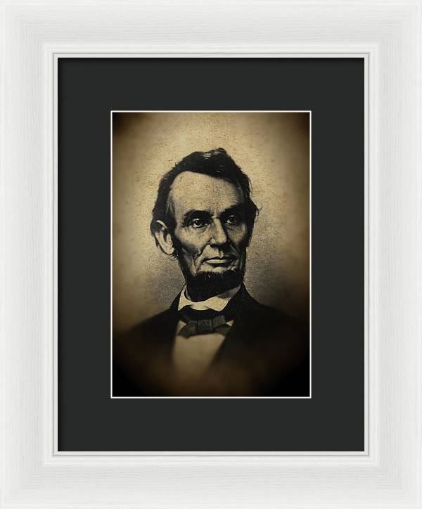 Abraham Lincoln - Framed Print