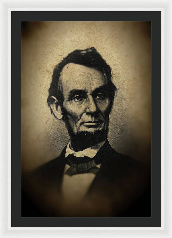 Abraham Lincoln - Framed Print