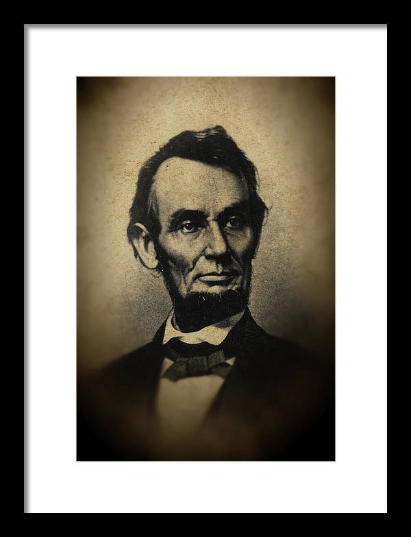 Abraham Lincoln - Framed Print