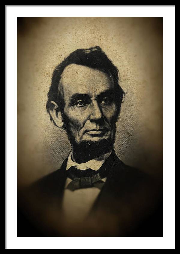 Abraham Lincoln - Framed Print