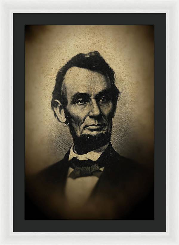 Abraham Lincoln - Framed Print