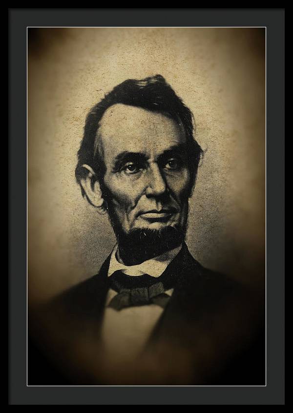 Abraham Lincoln - Framed Print