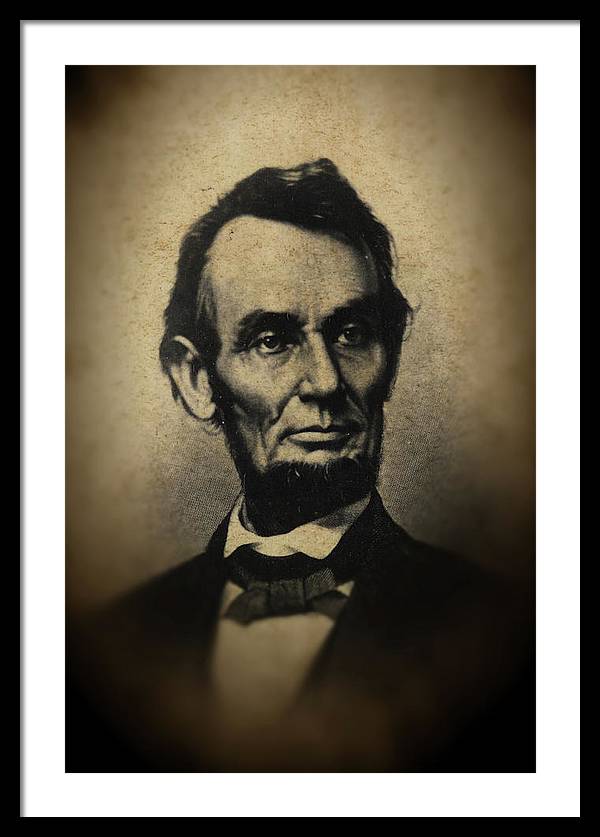 Abraham Lincoln - Framed Print