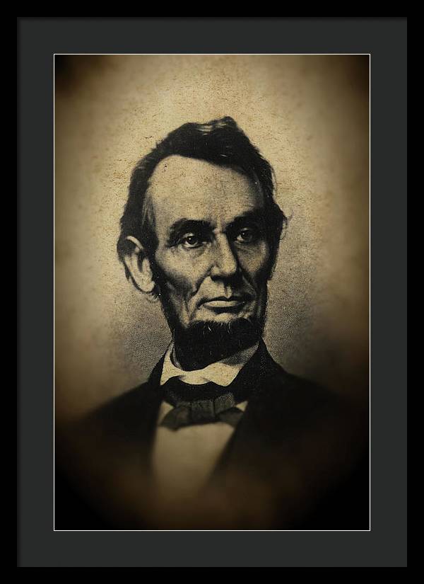 Abraham Lincoln - Framed Print