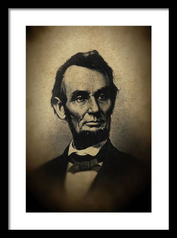 Abraham Lincoln - Framed Print