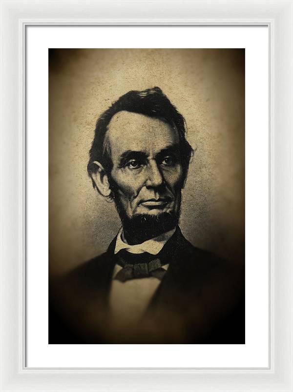 Abraham Lincoln - Framed Print