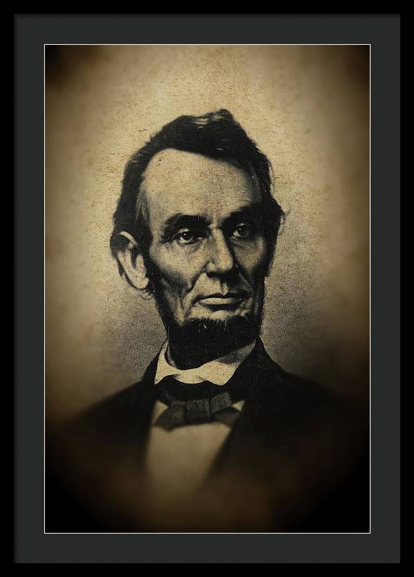 Abraham Lincoln - Framed Print