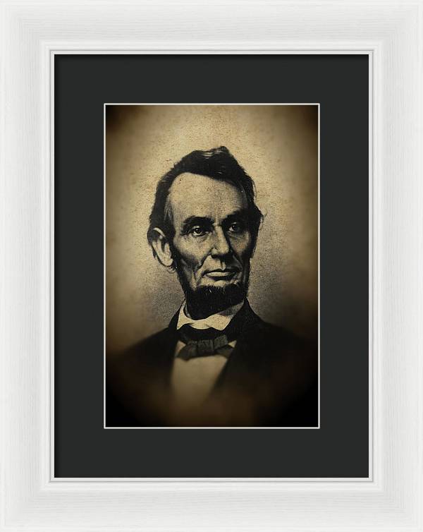 Abraham Lincoln - Framed Print