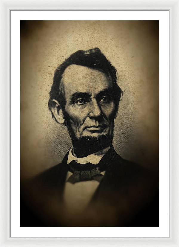 Abraham Lincoln - Framed Print