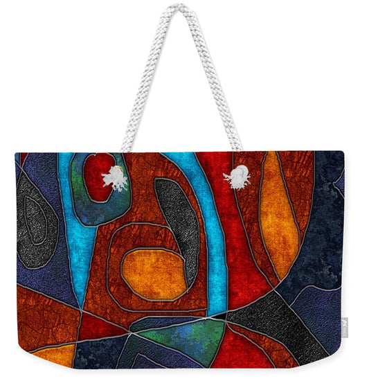 Abstract With Heart - Weekender Tote Bag