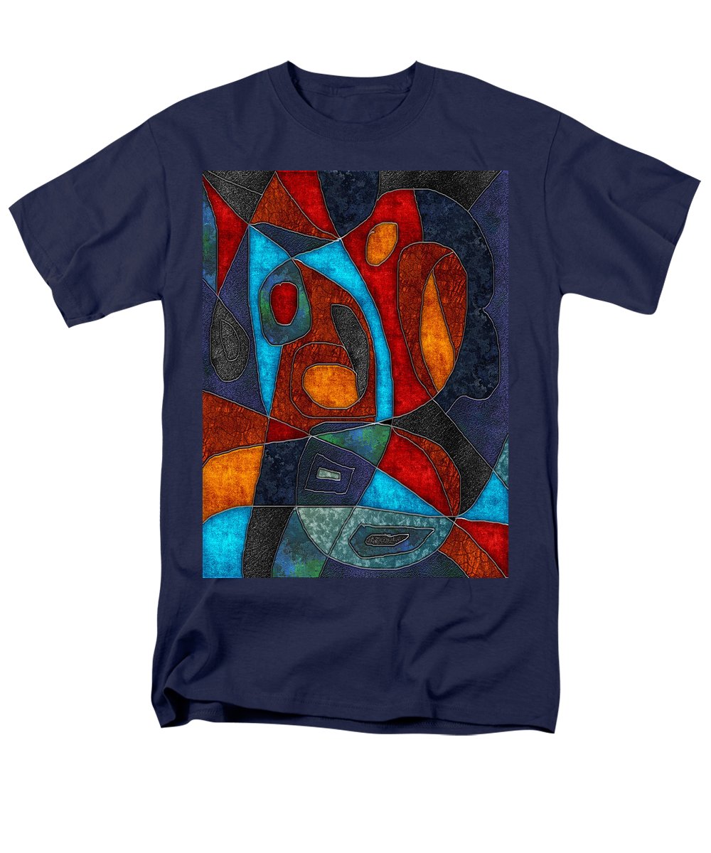 Abstract With Heart - Men's T-Shirt  (Regular Fit)