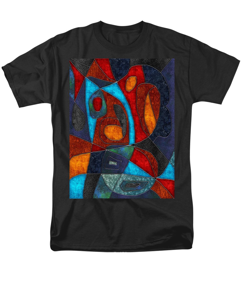 Abstract With Heart - Men's T-Shirt  (Regular Fit)