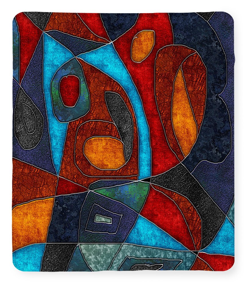 Abstract With Heart - Blanket