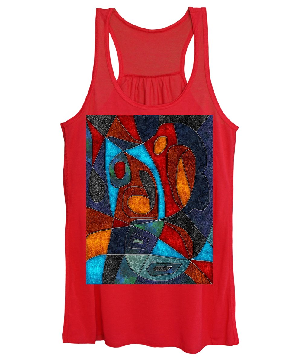 Abstract With Heart - Women's Tank Top
