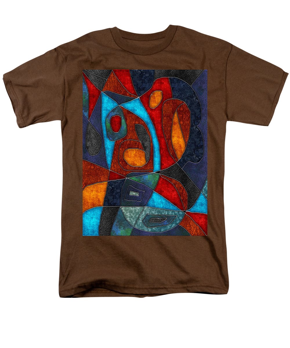 Abstract With Heart - Men's T-Shirt  (Regular Fit)