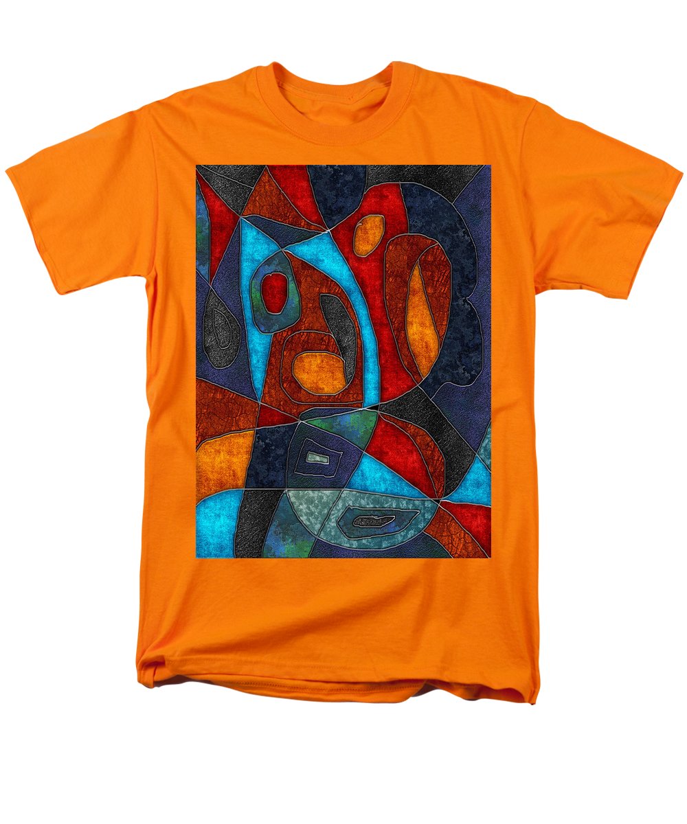 Abstract With Heart - Men's T-Shirt  (Regular Fit)