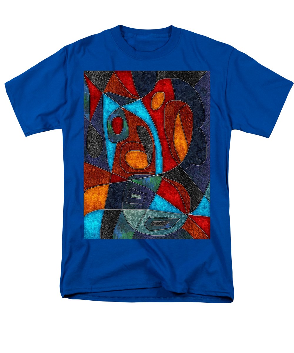 Abstract With Heart - Men's T-Shirt  (Regular Fit)