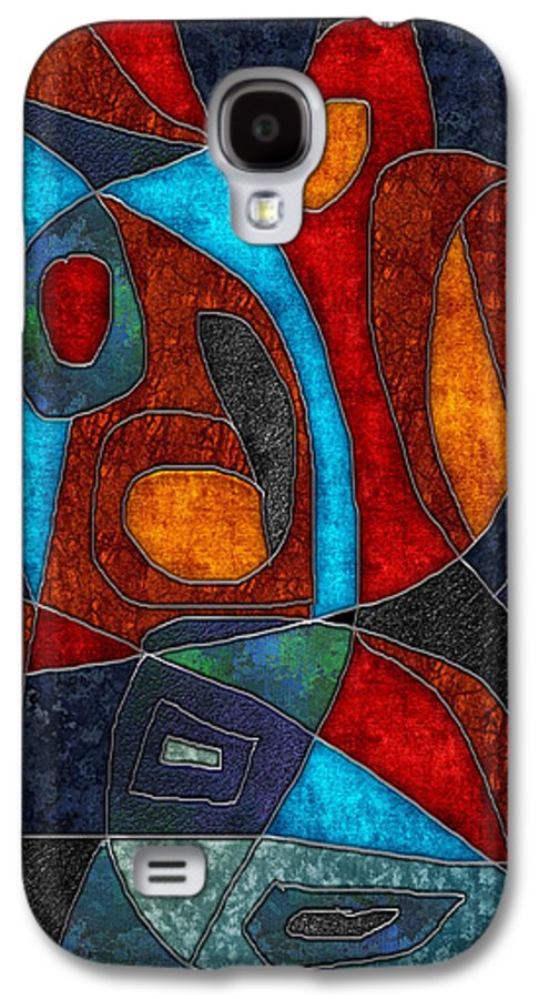 Abstract With Heart - Phone Case