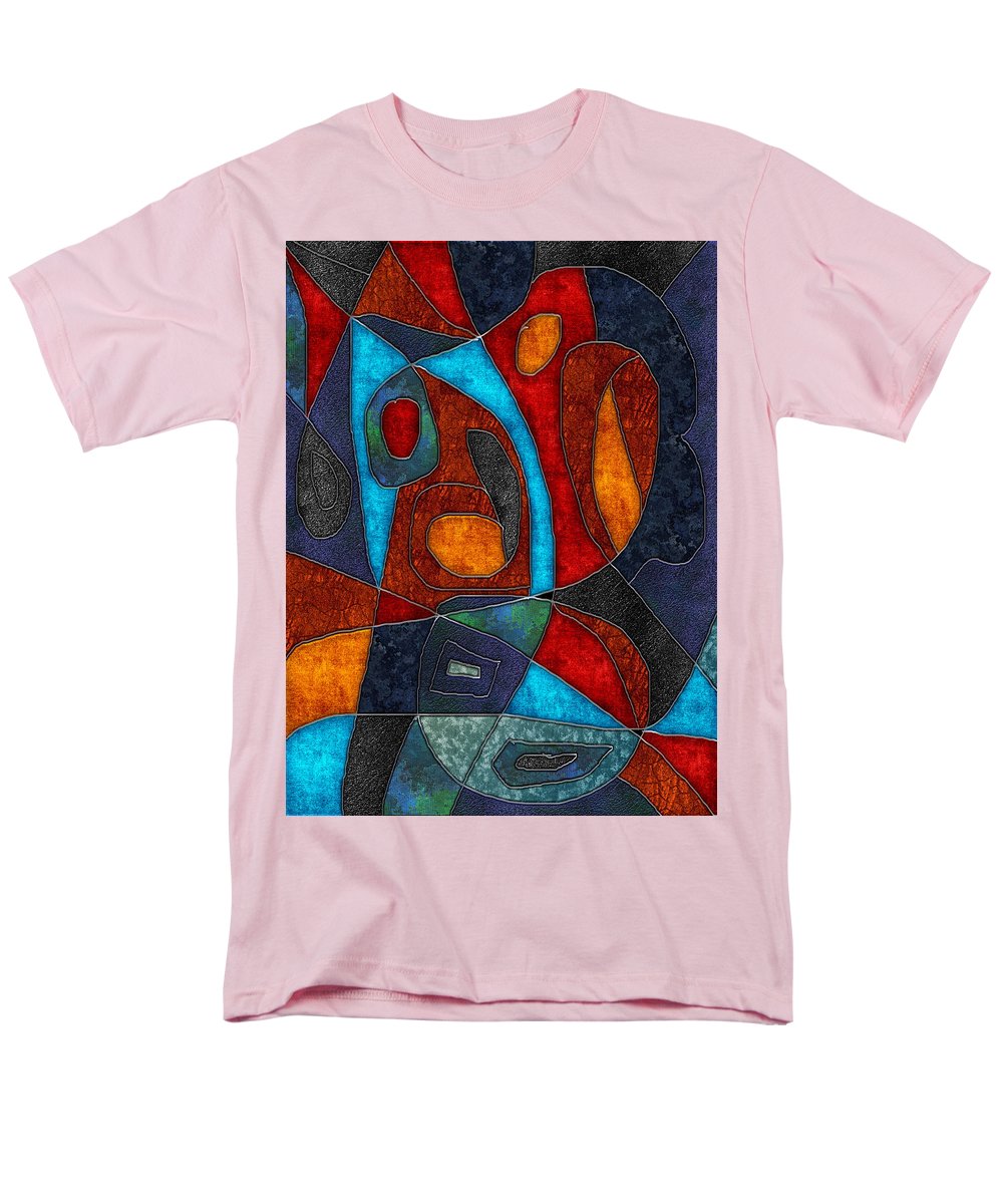 Abstract With Heart - Men's T-Shirt  (Regular Fit)