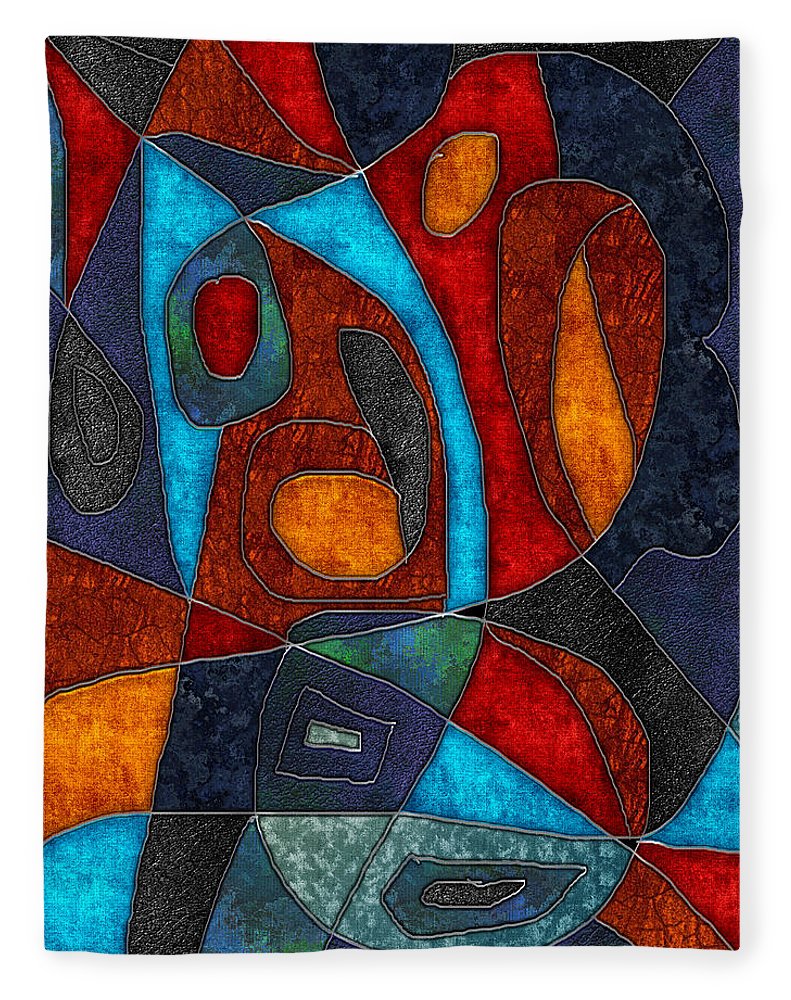 Abstract With Heart - Blanket