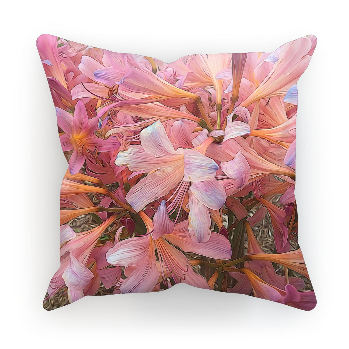 Pink Amaryllis Cushion