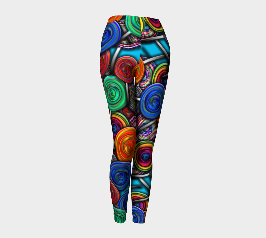 Colorful lolipops Leggings