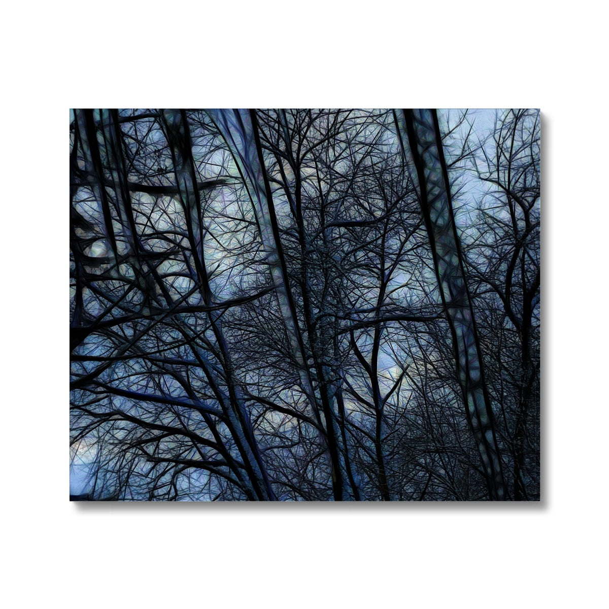 Twilight Icicles Canvas