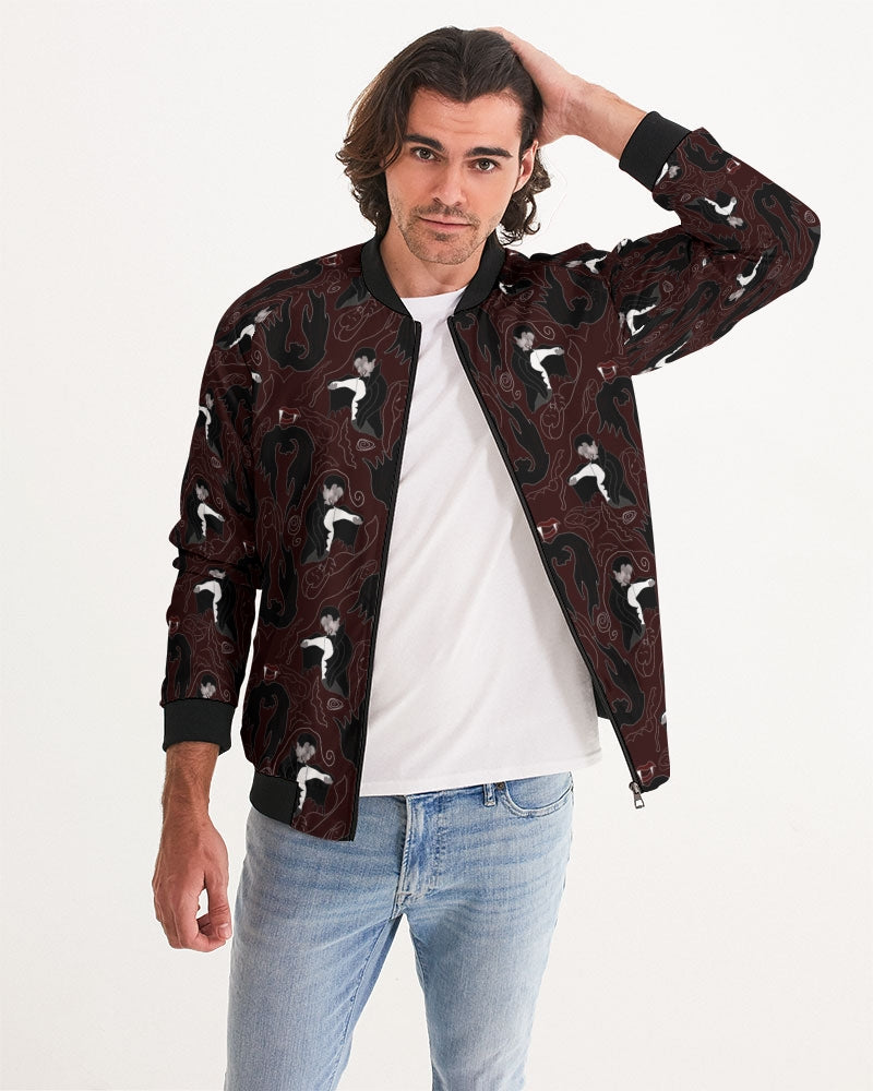 Vampire Pattern Men's Bomber Jacket