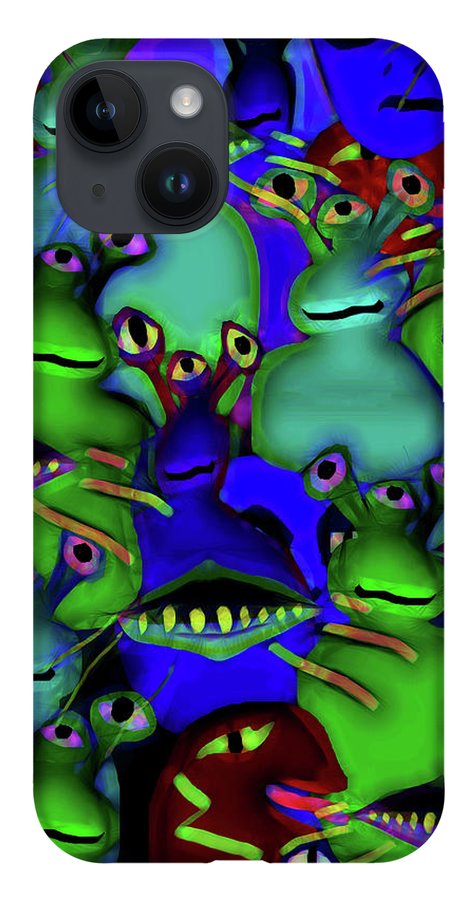 Aliens Collage - Phone Case