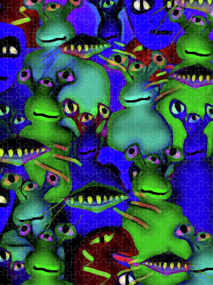 Aliens Collage - Puzzle