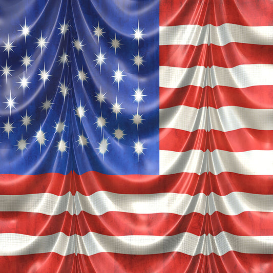 American Flag Curtains Digital Image Download