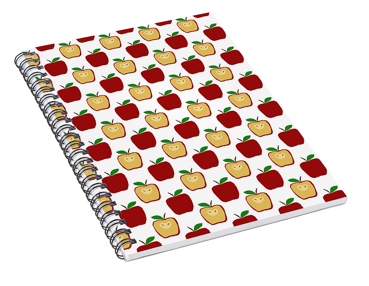 Apple Polkadots - Spiral Notebook