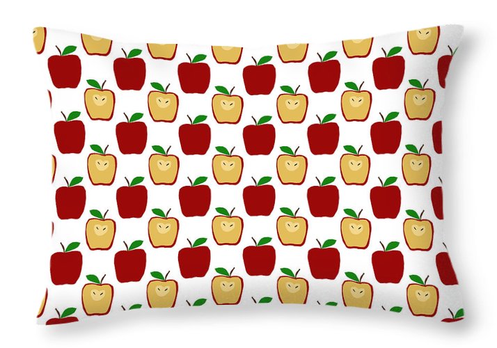 Apple Polkadots - Throw Pillow