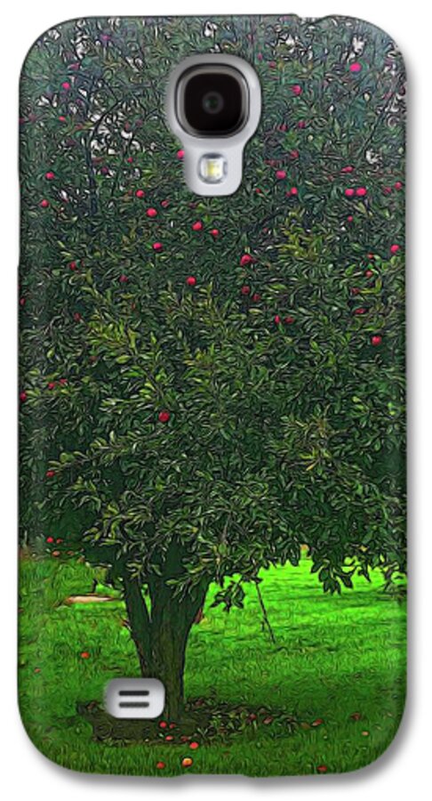 Apple Tree With Red Ripe Apples - Phone Case
