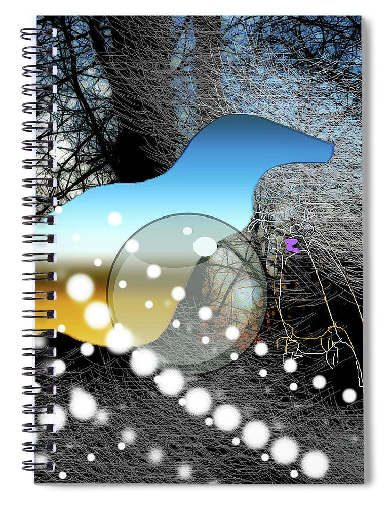 April Evening - Spiral Notebook