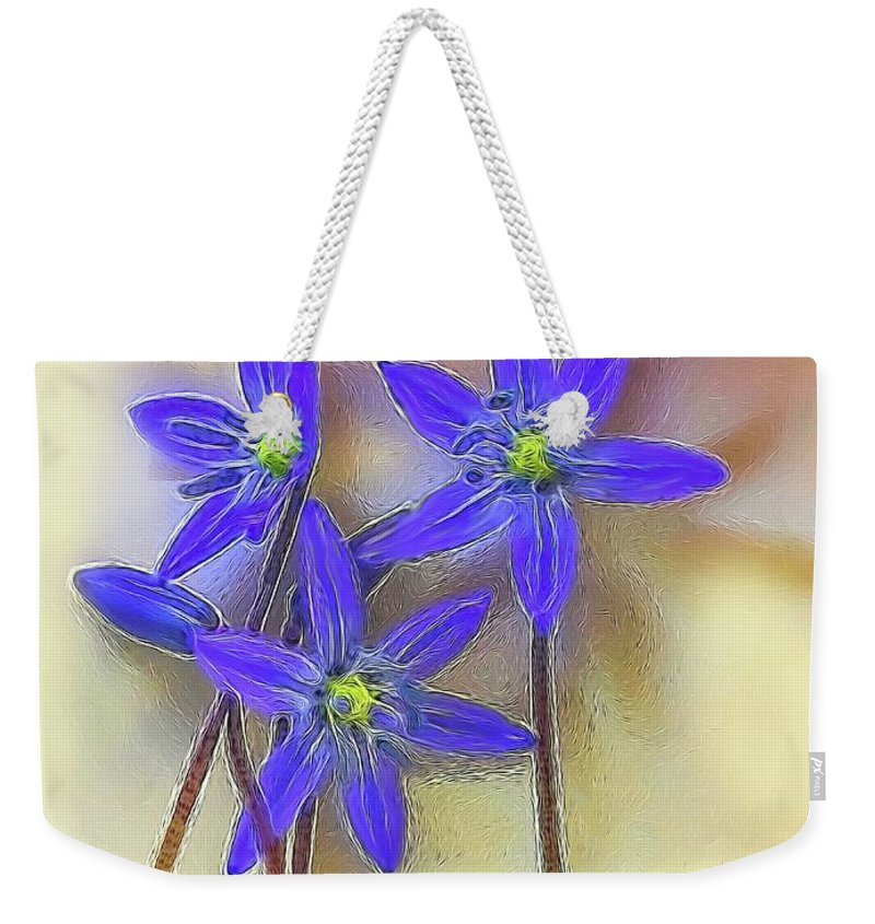 April Flowers - Weekender Tote Bag