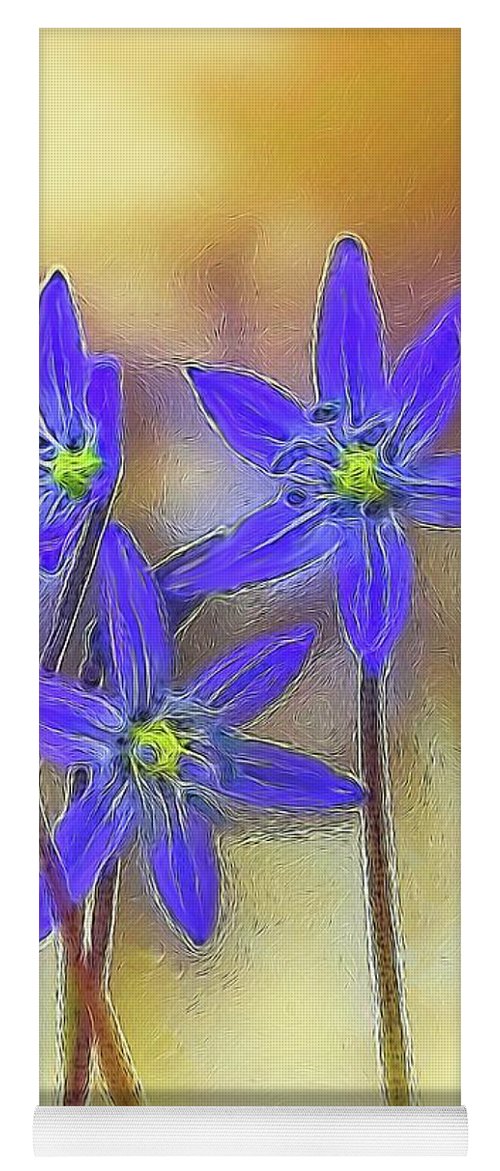 April Flowers - Yoga Mat