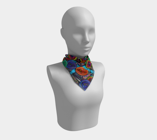 Colorful lollipops Big Square Scarf