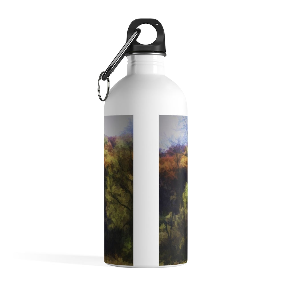 Fall Landscape Stainless Steel Water Bottle