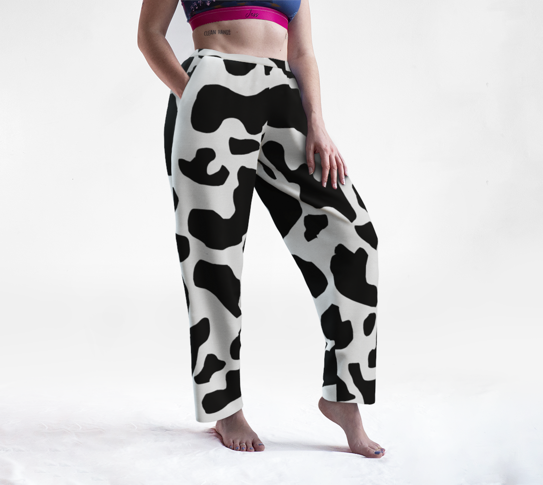 Cow Spots Lounge Pants