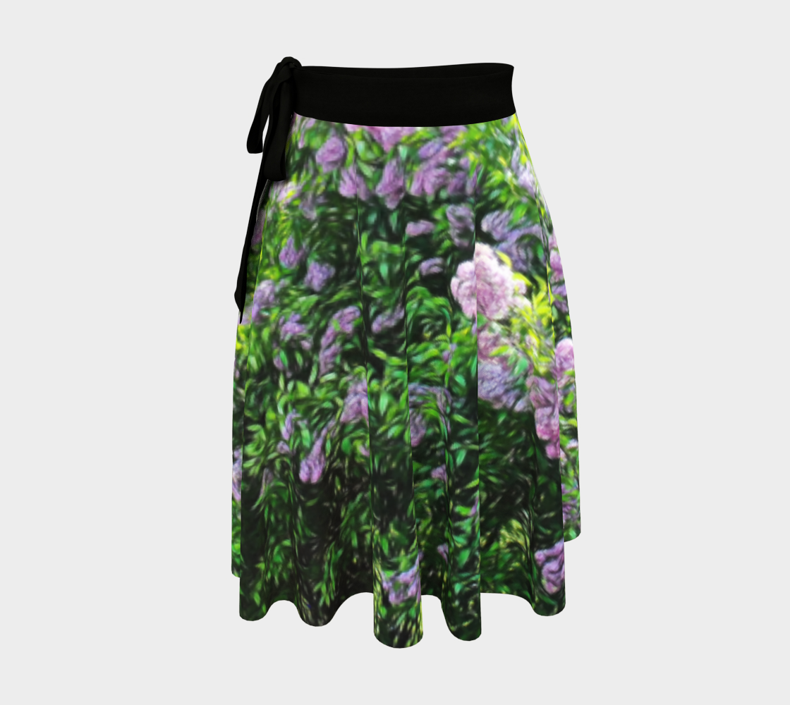 Lilac Hedge Wrap Skirt