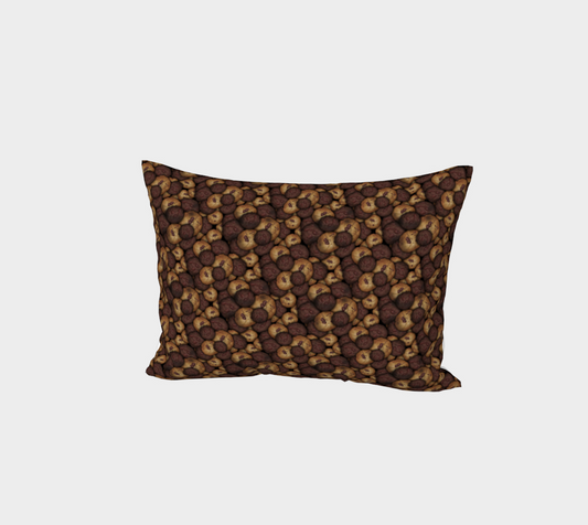 Chocolate Chip Cookies Pattern Bed Pillow Sham
