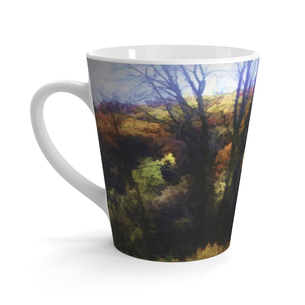 Fall Landscape Latte mug