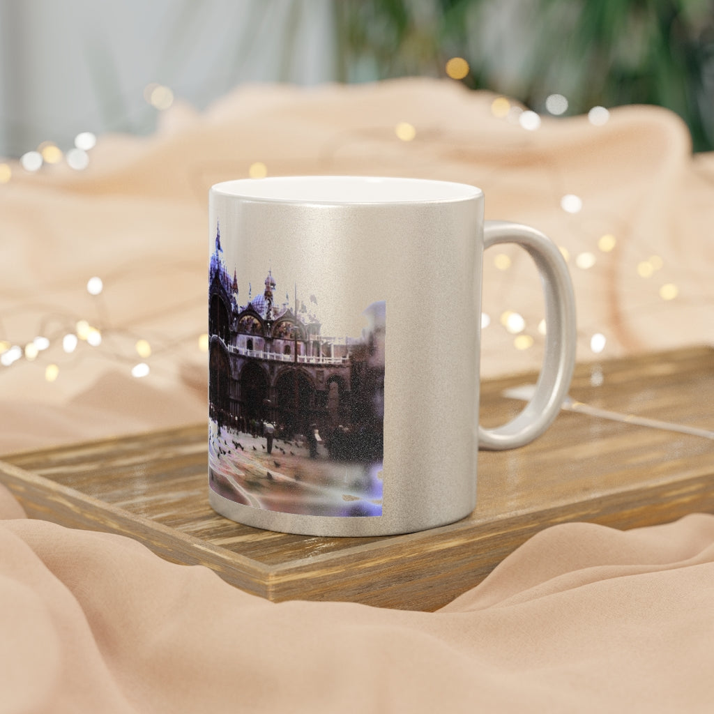 San Marco Cathedral Metallic Mug (Silver\Gold)