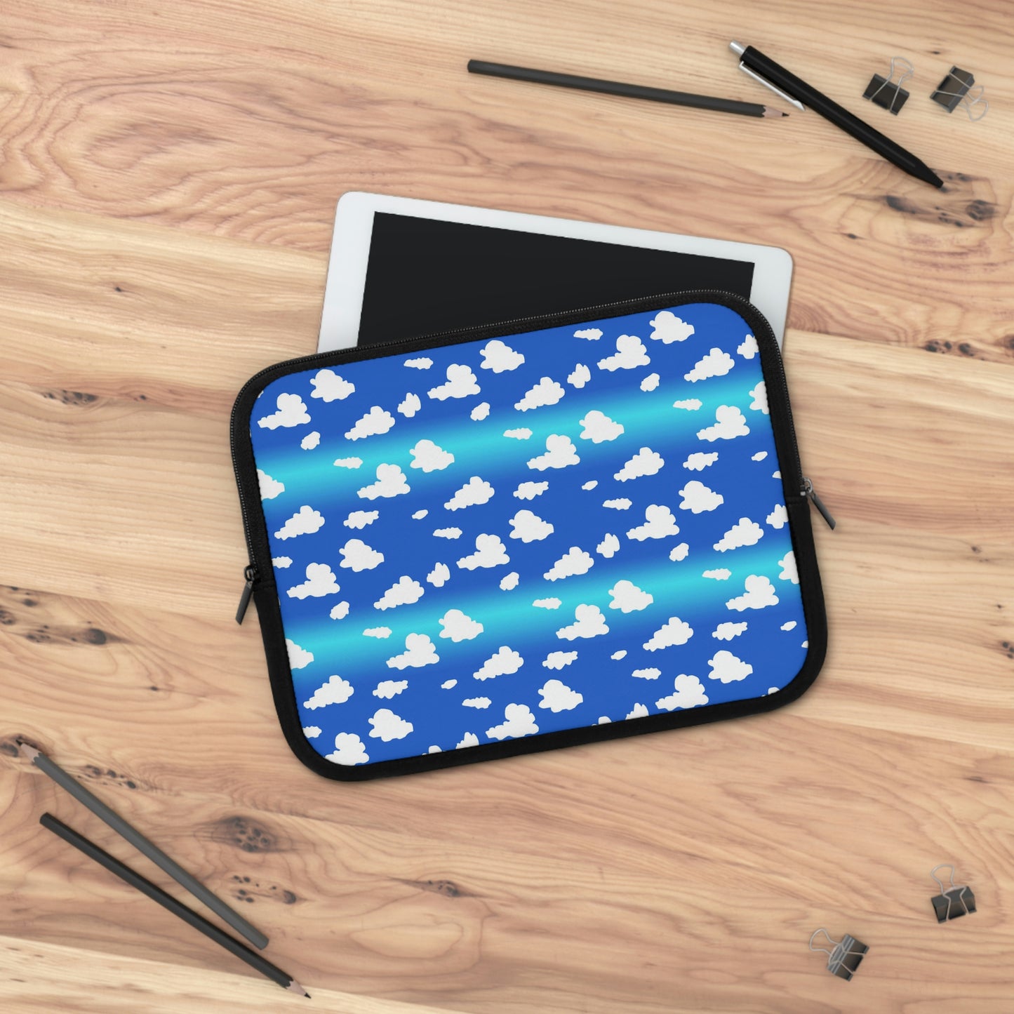 Clouds Pattern Laptop Sleeve