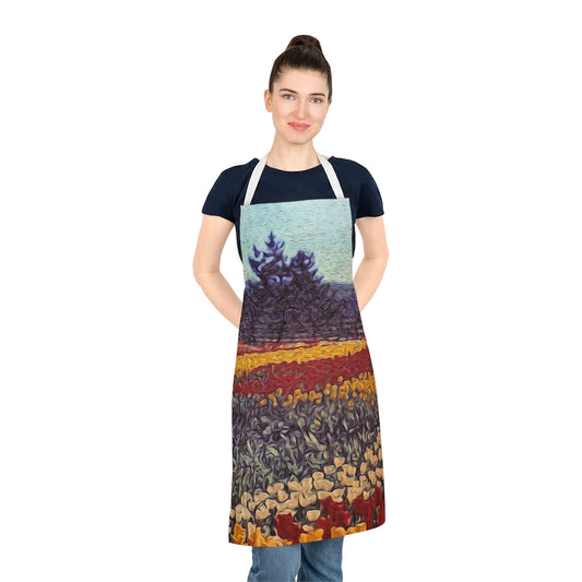 Field of Tulips Adult Apron